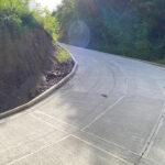 Concluyen los trabajos de pavimentacion en la via terciaria de