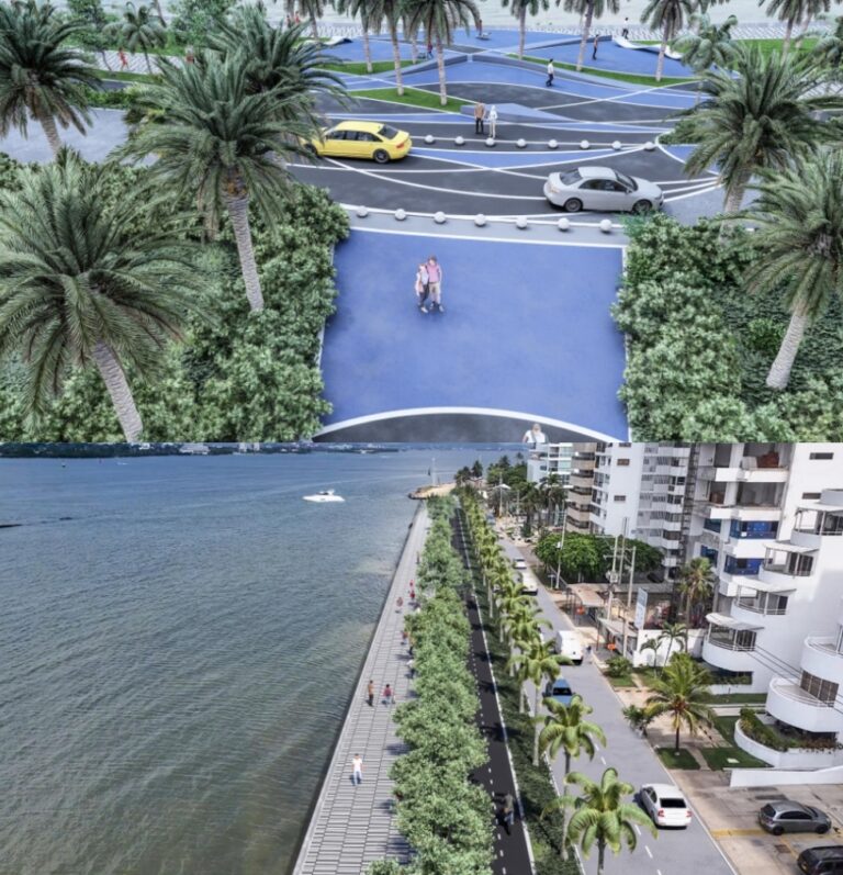 Distrito proporciona informacion sobre las obras de contencion de inundaciones