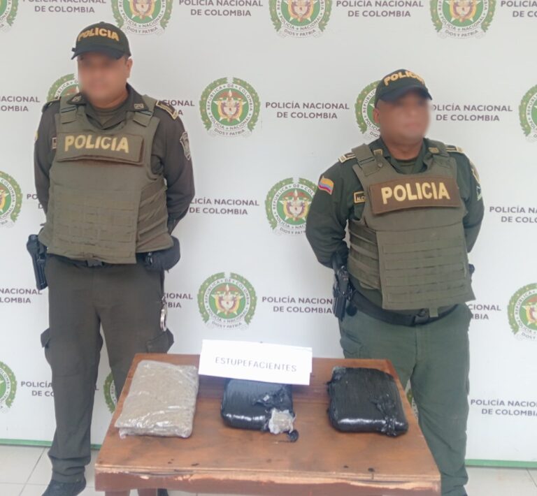 En el marco de encomiendas la Policia de Cartagena incauta