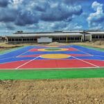 Inauguracion de la Institucion Educativa de Tierra Baja