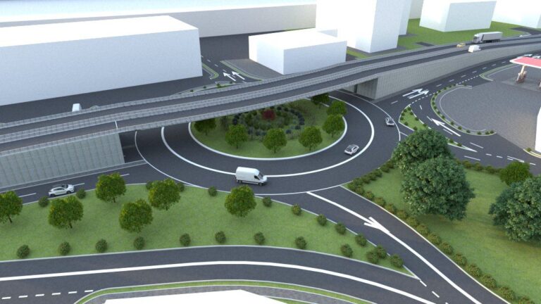 Intercambiador de la Bomba del Amparo ni de Ceballos