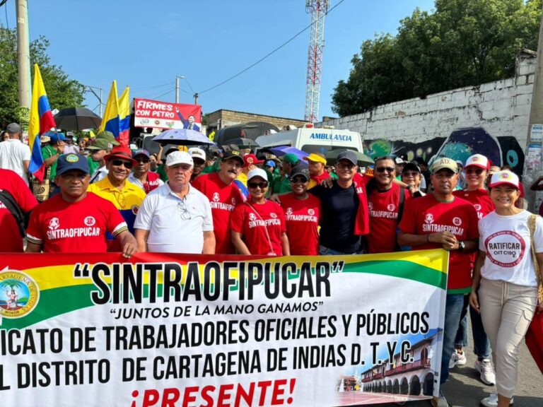 Sindicatos de la Alcaldia de Cartagena informan sobre jornadas de