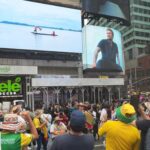 Times Square celebro una fiesta del orgullo bolivarense