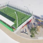 1753614038 Inicio la restauracion de la Cancha del barrio Fredonia