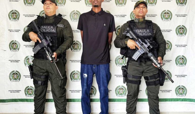 Aprehenden al líder de grupo delictivo que funcionaba en el norte de Bolívar.