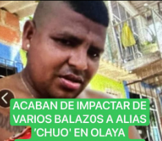 Fallecio El Chuo tras dos dias de haber sido atacado