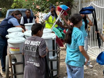 La calle Nuestro Esfuerzo ubicada en el sector Corazon de