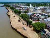Obras de la primera fase del proyecto Malecon del Rio