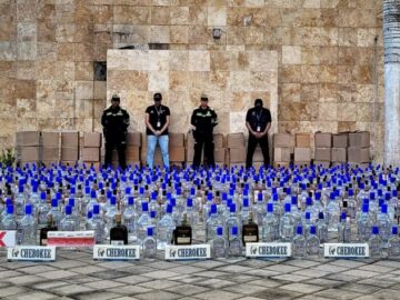 Operativos conjuntos Gobernacion y Policia decomisan licor y cigarros de