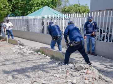 Recuperan area verde invadida ilegalmente en el sur de Cartagena