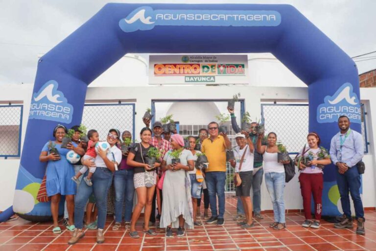 Aguas de Cartagena promueve una iniciativa comunitaria en el corregimiento