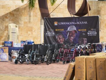 Distribuyen dotacion a centros de vida en localidades del sur