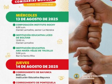 Distrito lleva Comisarias de Familia a diversas areas de Cartagena