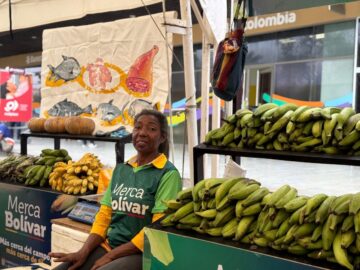 Fin de semana de mercado agricola en el Centro Comercial