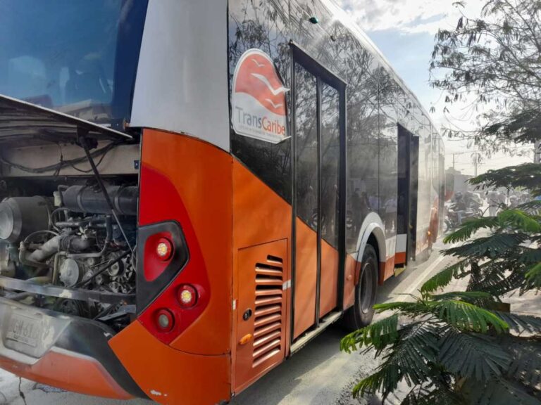 La alarmante condicion de la flota de buses de Transcaribe