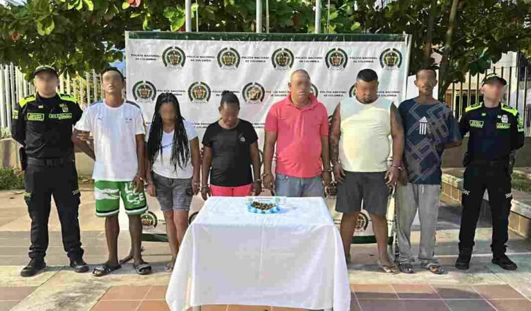 Policía y Fiscalía desarticulan red de microtráfico en áreas de Cartagena