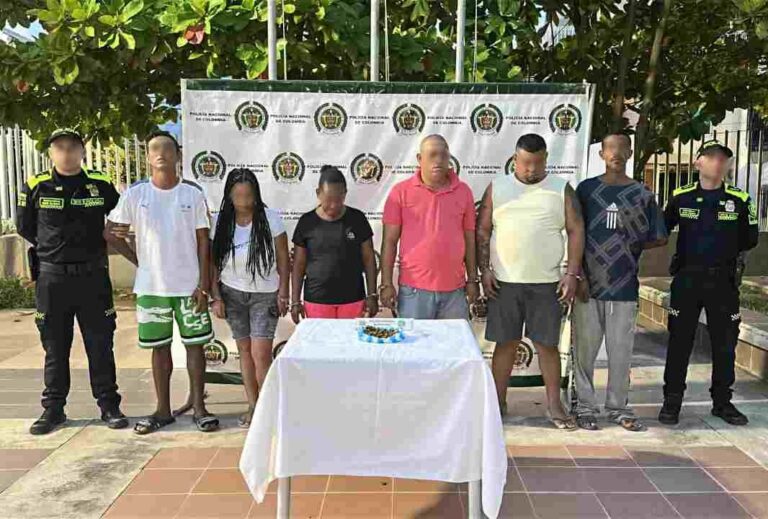 Policia y Fiscalia desarticulan red de microtrafico en areas de