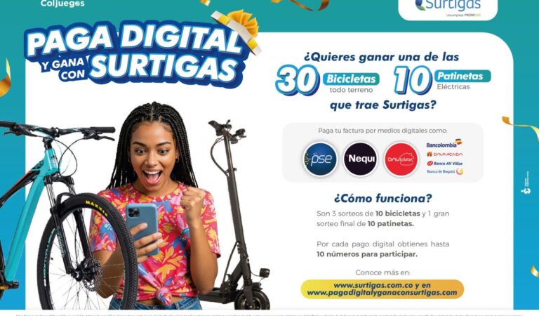 Surtigas lanza un concurso para los usuarios cumplidos: premios espectaculares