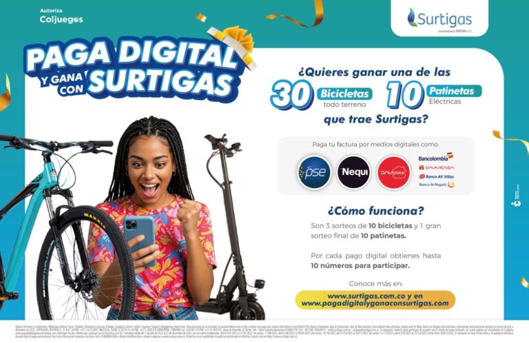 Surtigas lanza un concurso para los usuarios cumplidos premios espectaculares