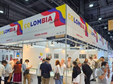 Colombia brilla en Asia con sus esmeraldas en las ferias