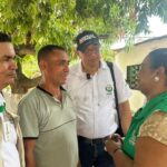 Comision del Bienestar Familiar llega a comunidades impactadas por desplazamiento