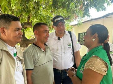 Comision del Bienestar Familiar llega a comunidades impactadas por desplazamiento