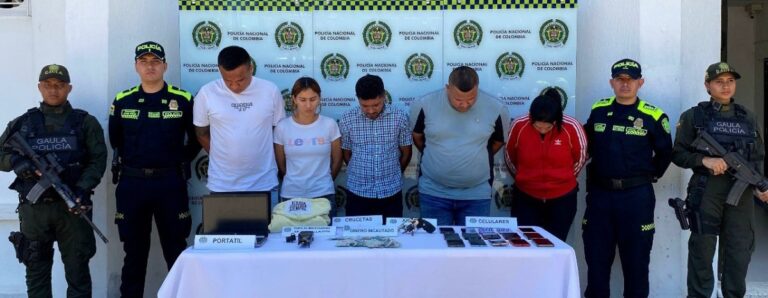 Cuatro personas son enviadas a la carcel por el robo