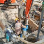 Progresan a buen ritmo las labores de renovacion del sistema