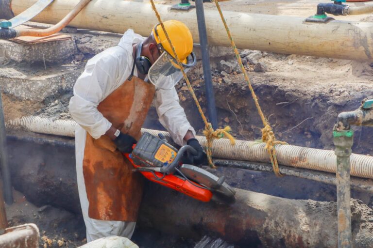 Renovacion de tuberia del acueducto en la zona turistica de