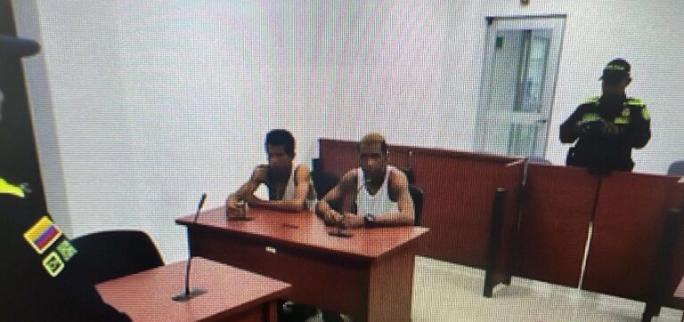 Tres hombres judicializados por su implicacion en homicidios en Bolivar