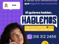 Activan linea de atencion para casos de salud mental en