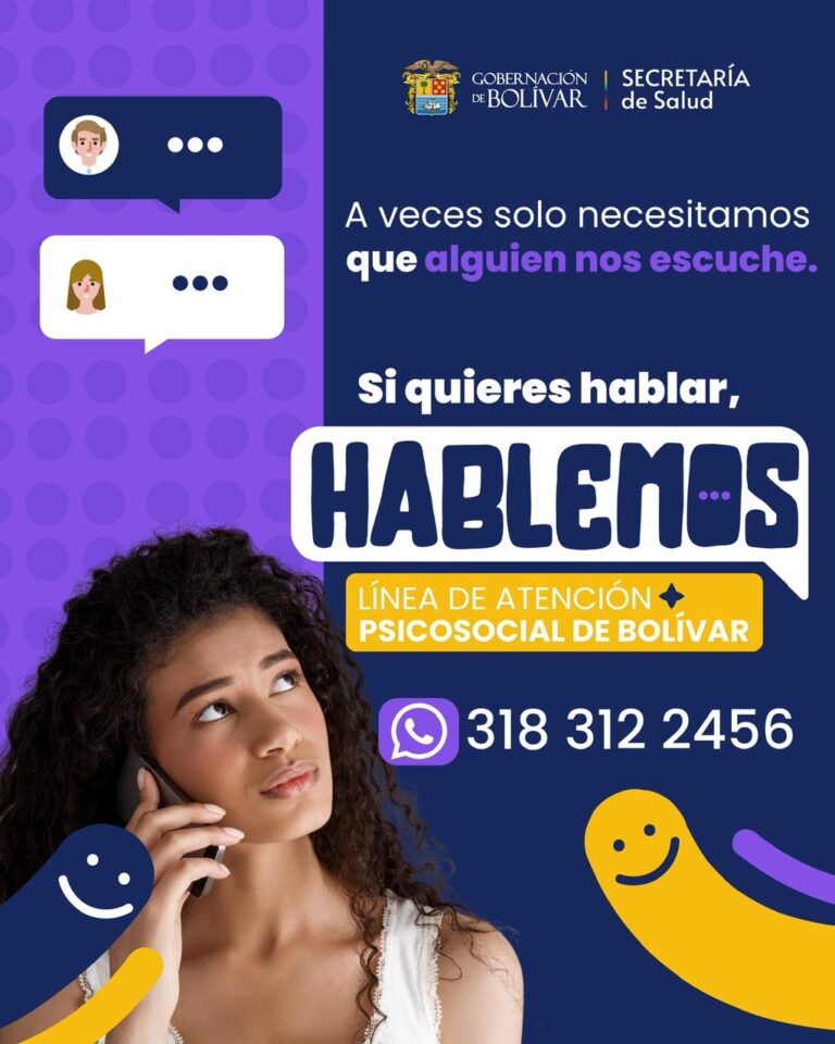 Activan linea de atencion para casos de salud mental en