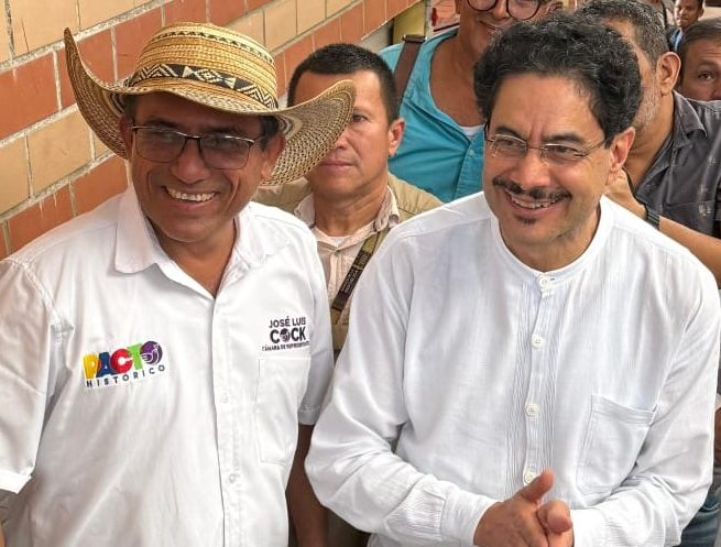 Cepeda y Cock La pareja destinada a transformar Bolivar