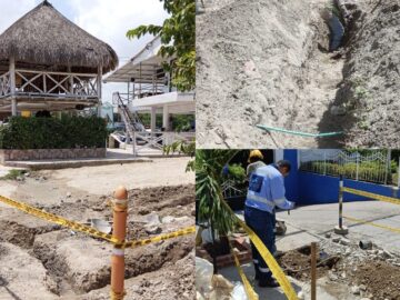 Detectan conexiones ilegales al sistema de agua potable en locales