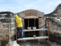 Escuela Taller realiza labores de conservacion en Bienes de Interes