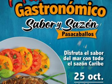Este sabado en Pasacaballos Primer Festival Gastronomico Sabor y Sazon