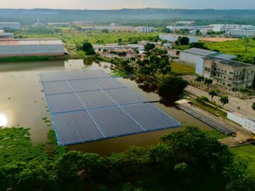 Inauguran en Turbaco Bolivar la planta solar flotante mas grande del