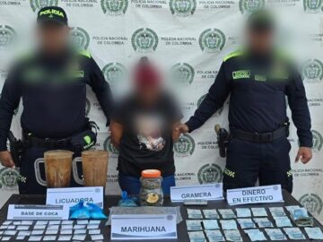 La Chiqui operaba desde casa con brazalete del INPEC y