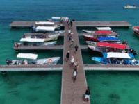 Olas intensas generadas por Melissa impactan el nuevo muelle de