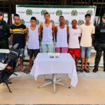 Se capturan 6 personas en Cartagena durante operativos antiextorsion