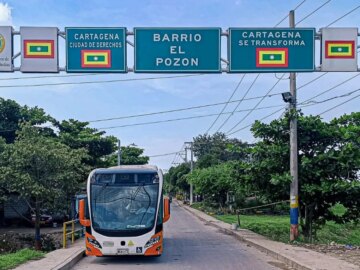 TransCaribe lanza nueva ruta alimentadora del sistema