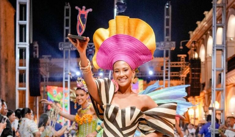 Aquí tienes una versión reescrita del título:“Así fue el traje artesanal que llevó la Señorita Bolívar, ganadora del Concurso Nacional de Belleza”