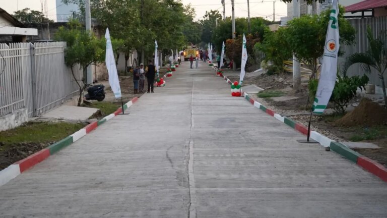 Avanza la revolucion del concreto en Magangue Alcaldia garantiza fondos