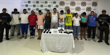 Capturan a 11 miembros del Clan del Golfo en Magangue