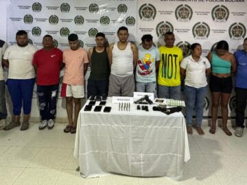 Capturan a 11 miembros del Clan del Golfo en Magangue