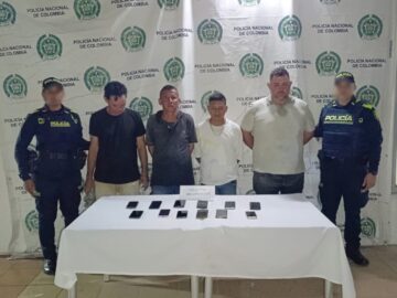 Cinco presuntos implicados en hurtos cometidos en Cartagena son enviados