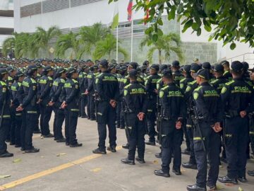 Con 800 agentes la Policia Nacional asegurara la seguridad en