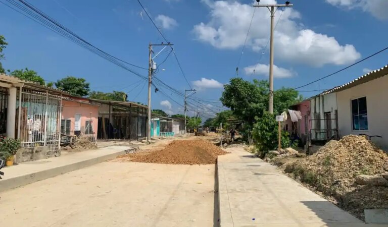 Concluyen los trabajos de reemplazo de redes del acueducto y alcantarillado en Olaya Herrera.