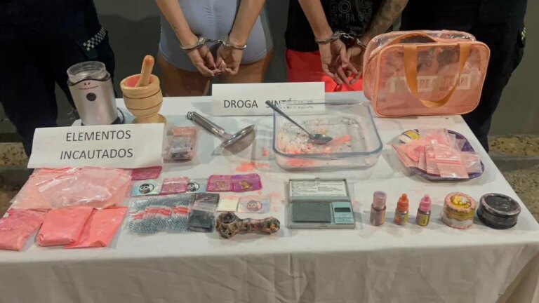 Desmantelan laboratorio de drogas sinteticas en el barrio Torices de