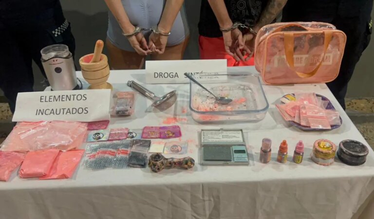 Desmantelan laboratorio de drogas sintéticas en el barrio Torices de Cartagena.